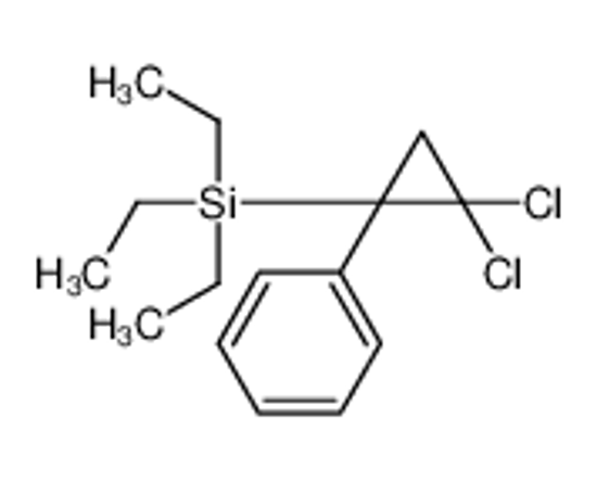 Picture of (2,2-dichloro-1-phenylcyclopropyl)-triethylsilane