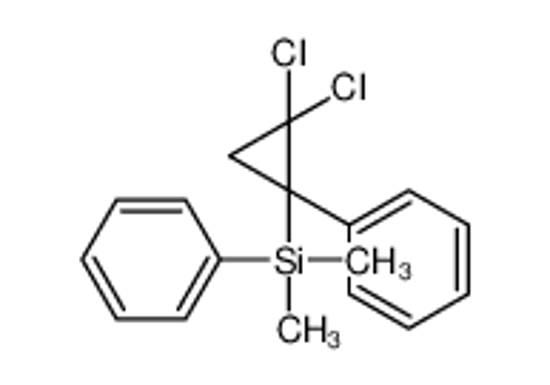 Picture of (2,2-dichloro-1-phenylcyclopropyl)-dimethyl-phenylsilane