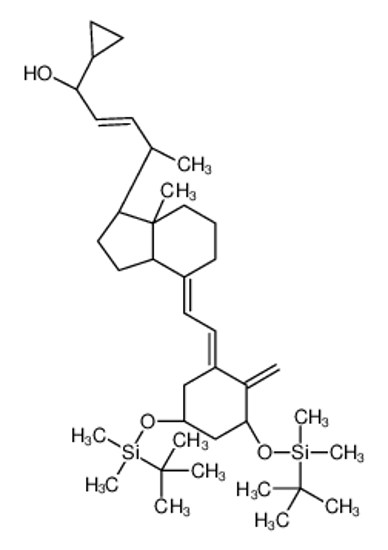 Picture of (E,1S,4R)-4-[(1R,3aS,4E,7aR)-4-[(2Z)-2-[(3S,5R)-3,5-bis[[tert-butyl(dimethyl)silyl]oxy]-2-methylidenecyclohexylidene]ethylidene]-7a-methyl-2,3,3a,5,6,7-hexahydro-1H-inden-1-yl]-1-cyclopropylpent-2-en-1-ol