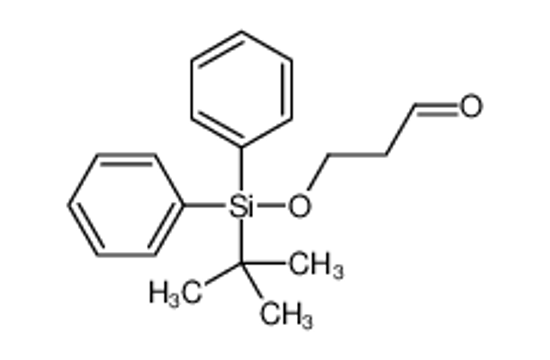 Picture of 3-[tert-butyl(diphenyl)silyl]oxypropanal