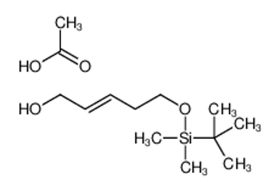 Изображение acetic acid,5-[tert-butyl(dimethyl)silyl]oxypent-2-en-1-ol