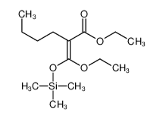 Picture of ethyl 2-[ethoxy(trimethylsilyloxy)methylidene]hexanoate