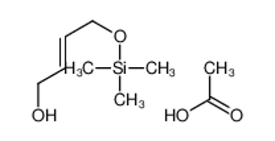 Изображение acetic acid,4-trimethylsilyloxybut-2-en-1-ol