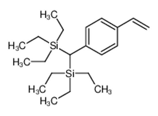 Picture of [(4-ethenylphenyl)-triethylsilylmethyl]-triethylsilane