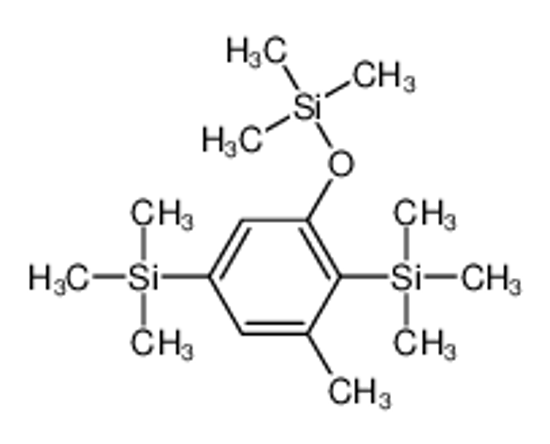 Picture of trimethyl-[3-methyl-2,5-bis(trimethylsilyl)phenoxy]silane