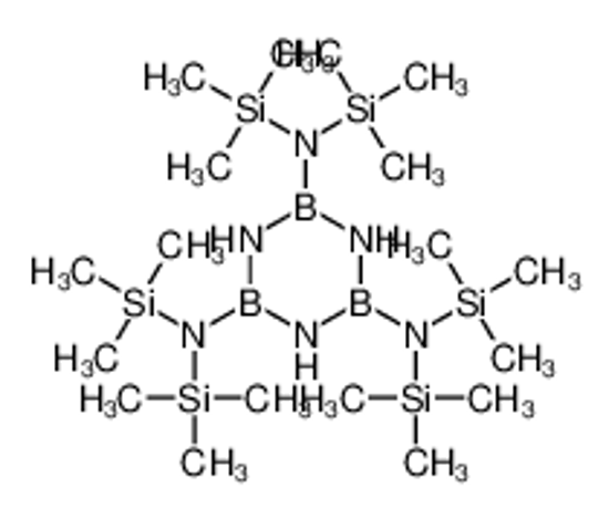 Picture of 2-N,2-N,4-N,4-N,6-N,6-N-hexakis(trimethylsilyl)-1,3,5,2,4,6-triazatriborinane-2,4,6-triamine