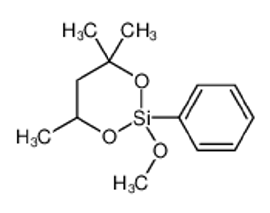 Picture of 2-methoxy-4,4,6-trimethyl-2-phenyl-1,3,2-dioxasilinane