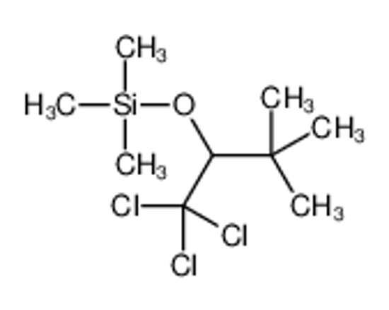 Picture of trimethyl-(1,1,1-trichloro-3,3-dimethylbutan-2-yl)oxysilane