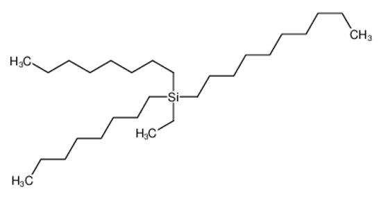 Picture of decyl-ethyl-dioctylsilane