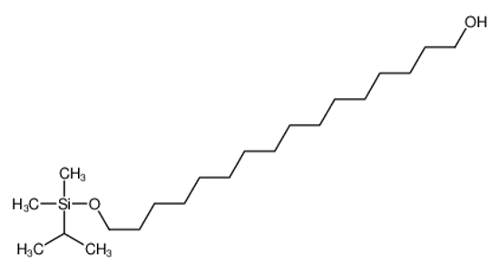 Picture of 16-[dimethyl(propan-2-yl)silyl]oxyhexadecan-1-ol