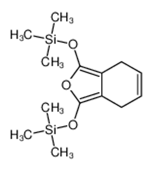 Picture of trimethyl-[(3-trimethylsilyloxy-4,7-dihydro-2-benzofuran-1-yl)oxy]silane