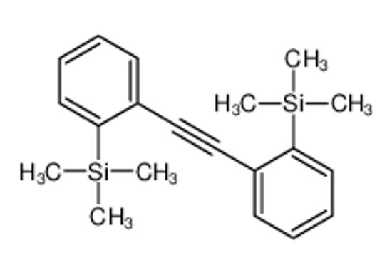 Picture of trimethyl-[2-[2-(2-trimethylsilylphenyl)ethynyl]phenyl]silane