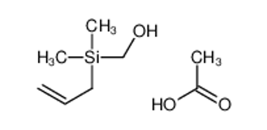 Изображение acetic acid,[dimethyl(prop-2-enyl)silyl]methanol
