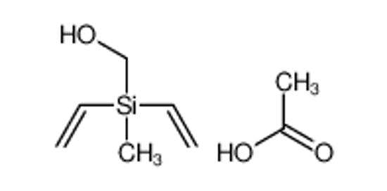 Изображение acetic acid,[bis(ethenyl)-methylsilyl]methanol