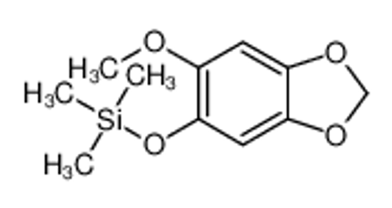 Picture of (6-methoxy-1,3-benzodioxol-5-yl)oxy-trimethylsilane