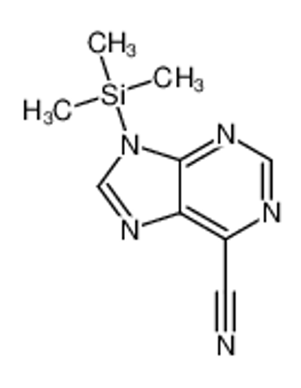 Изображение 9-trimethylsilylpurine-6-carbonitrile