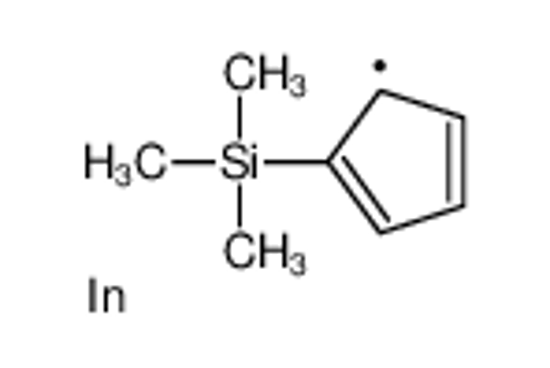 Изображение (1-trimethylsilylcyclopenta-2,4-dien-1-yl)indium