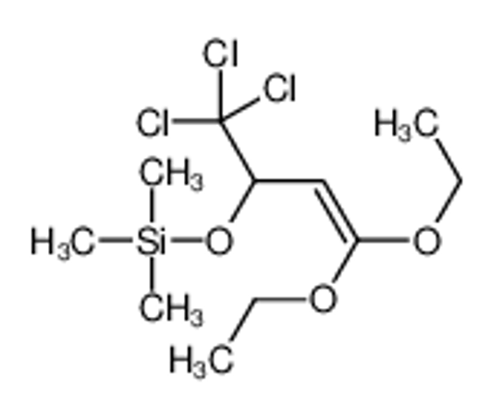 Изображение trimethyl-(1,1,1-trichloro-4,4-diethoxybut-3-en-2-yl)oxysilane