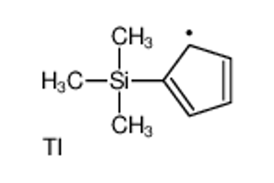 Picture of (1-trimethylsilylcyclopenta-2,4-dien-1-yl)thallium