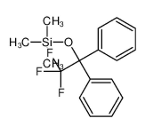 Picture of trimethyl-(2,2,2-trifluoro-1,1-diphenylethoxy)silane