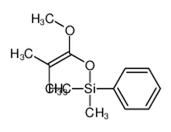 Picture of (1-methoxy-2-methylprop-1-enoxy)-dimethyl-phenylsilane