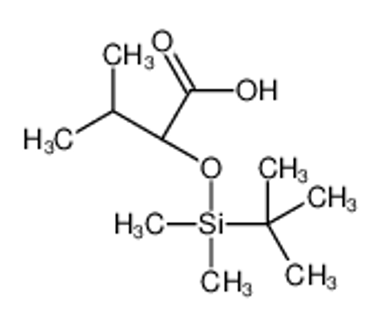 Picture of (2R)-2-[tert-butyl(dimethyl)silyl]oxy-3-methylbutanoic acid