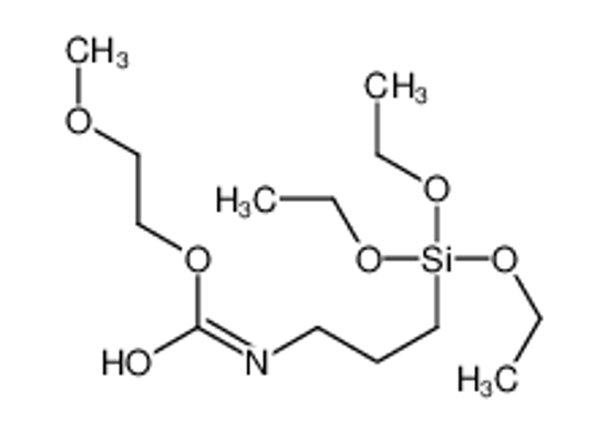 Picture of 2-methoxyethyl N-(3-triethoxysilylpropyl)carbamate