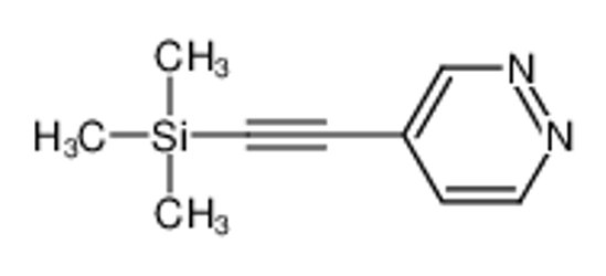 Picture of trimethyl(2-pyridazin-4-ylethynyl)silane