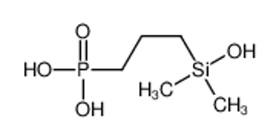 Imagem de 3-[hydroxy(dimethyl)silyl]propylphosphonic acid