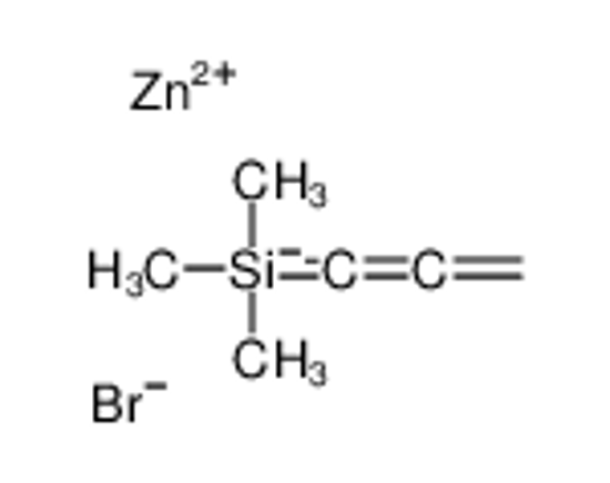 Picture of bromozinc(1+),trimethyl(prop-1-ynyl)silane