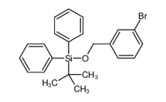 Picture of (3-bromophenyl)methoxy-tert-butyl-diphenylsilane