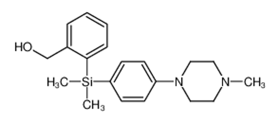 Imagem de [2-[dimethyl-[4-(4-methylpiperazin-1-yl)phenyl]silyl]phenyl]methanol
