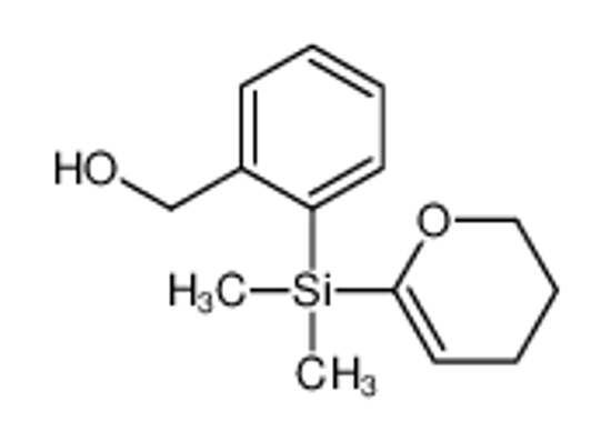 Picture of [2-[3,4-dihydro-2H-pyran-6-yl(dimethyl)silyl]phenyl]methanol