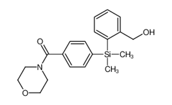 Picture of [4-[[2-(hydroxymethyl)phenyl]-dimethylsilyl]phenyl]-morpholin-4-ylmethanone