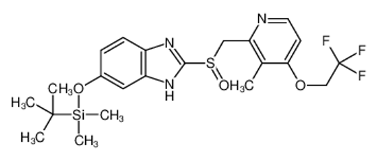 Picture of 5-O-tert-Butyldimethylsilyl 5-Hydroxy Lansoprazole
