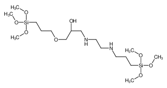 Picture of (2R)-1-(3-trimethoxysilylpropoxy)-3-[2-(3-trimethoxysilylpropylamino)ethylamino]propan-2-ol