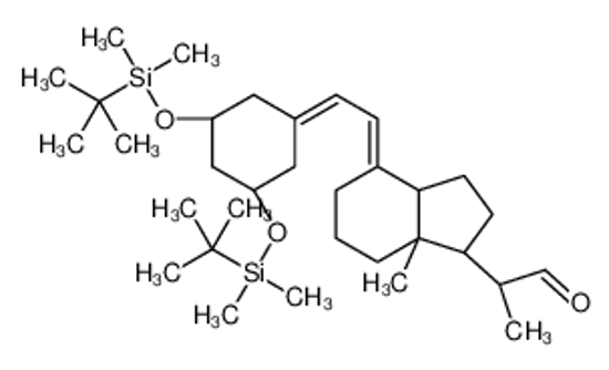 Picture of 1,3-Di-O-tert-butyldimethylsilyl Paricalcitol 18-Aldehyde
