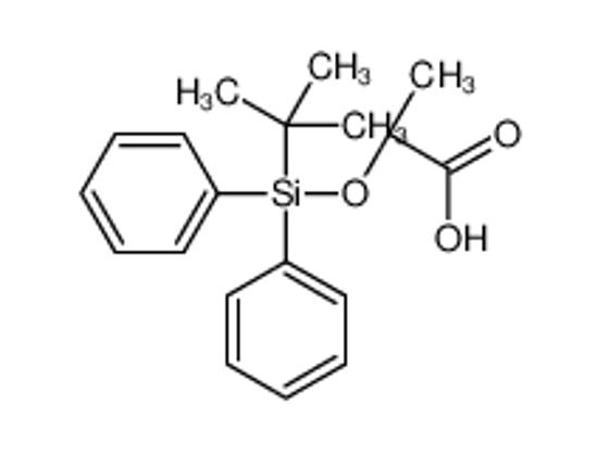 Picture of (2S)-2-[tert-butyl(diphenyl)silyl]oxypropanoic acid
