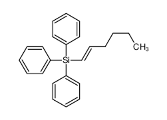 Imagem de hex-1-enyl(triphenyl)silane
