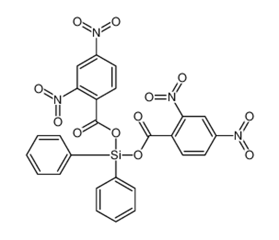 Picture of [(2,4-dinitrobenzoyl)oxy-diphenylsilyl] 2,4-dinitrobenzoate