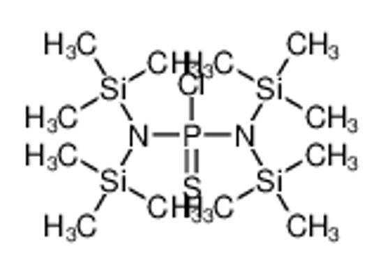 Picture of [[[[bis(trimethylsilyl)amino]-chlorophosphinothioyl]-trimethylsilylamino]-dimethylsilyl]methane