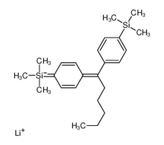 Picture of lithium,trimethyl-[4-[1-(4-trimethylsilylphenyl)hexyl]phenyl]silane