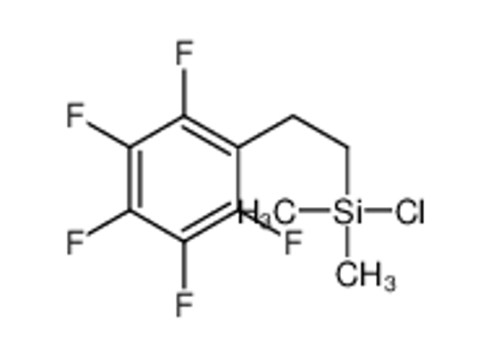 Picture of chloro-dimethyl-[2-(2,3,4,5,6-pentafluorophenyl)ethyl]silane