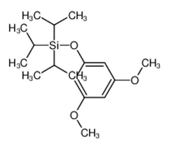Изображение (3,5-dimethoxyphenoxy)-tri(propan-2-yl)silane