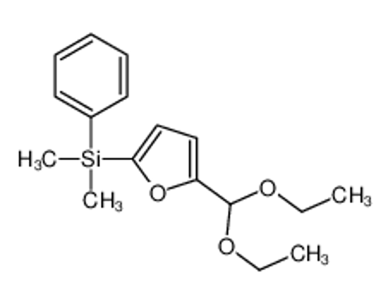 Изображение [5-(diethoxymethyl)furan-2-yl]-dimethyl-phenylsilane
