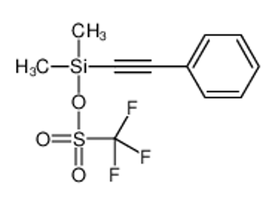 Picture of [dimethyl(2-phenylethynyl)silyl] trifluoromethanesulfonate