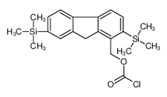 Изображение [2,7-bis(trimethylsilyl)-9H-fluoren-1-yl]methyl carbonochloridate