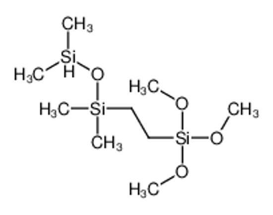 Picture of dimethylsilyloxy-dimethyl-(2-trimethoxysilylethyl)silane