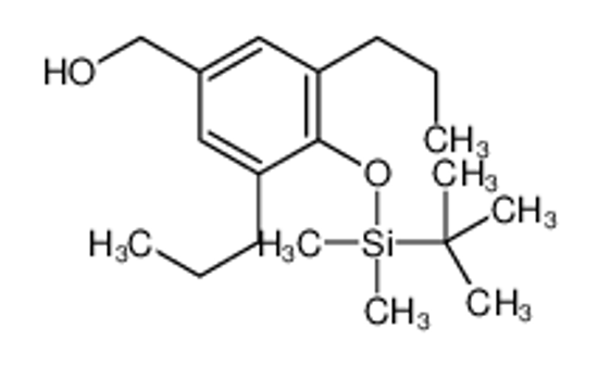 Picture of [4-[tert-butyl(dimethyl)silyl]oxy-3,5-dipropylphenyl]methanol