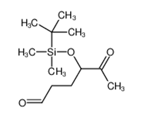 Picture of 4-[tert-butyl(dimethyl)silyl]oxy-5-oxohexanal